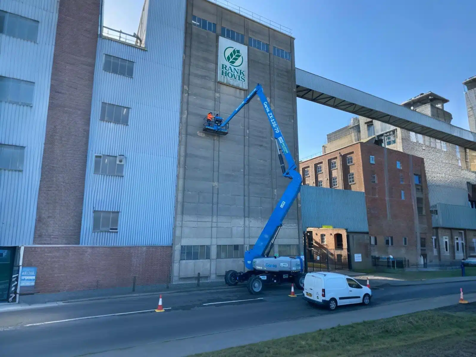 Concrete Condition Scanning at Selby Flour Mill